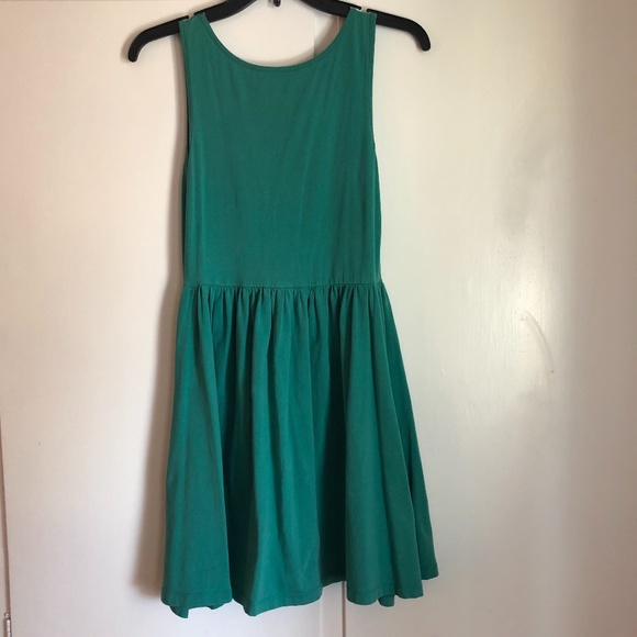 ASOS Dresses & Skirts - ASOS Green Backless Skater Dress